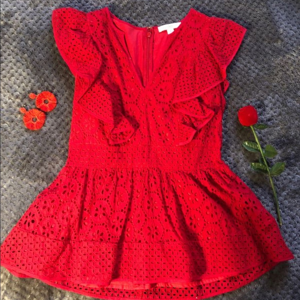 Women’s red Top 1901